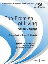 The Promise of Living : for wind band - Aaron Copland