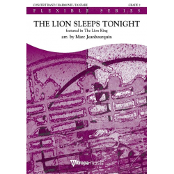 The Lion Sleeps Tonight -Salomon Linda / Arr.Marc Jeanbourquin