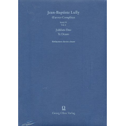 Oeuvres complètes série 4 vol.2 - Jean-Baptiste Lully