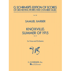 Knoxville Summer of 1915 op.24 -Samuel Barber