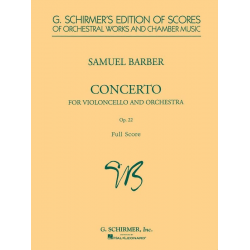 Concerto op.22 for cello and -Samuel Barber