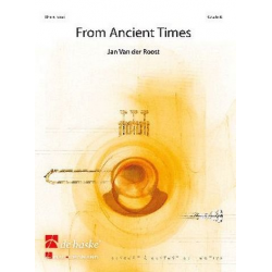 BRASS BAND: From Ancient Times - Partitur - Jan van der Roost
