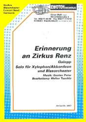 Erinnerung an Zirkus Renz - Gustav Peter / Arr. Walter Tuschla