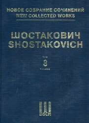 New collected Works Series 1 vol.8 - Dmitri Shostakovitch / Schostakowitsch