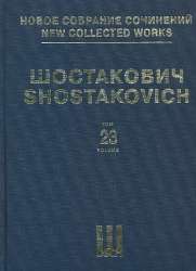 New collected Works Series 1 vol.23 - Dmitri Shostakovitch / Schostakowitsch