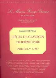 Pièces de clavecin vol.3 Faksimile - Jacques Duphly