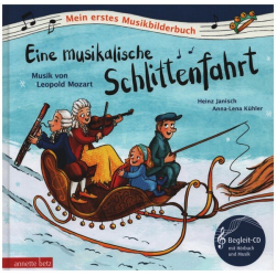 Eine musikalische Schlittenfahrt (+CD) -Leopold Mozart