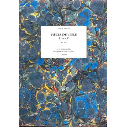 Pièces de viole livre 5 - Marin Marais