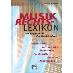 Musikrechtslexikon Der Wegweiser - Ulrich Andryk