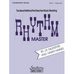 Rhythm Master, Beginning Bk. 1 - Harry Haines & J.R. McEntyre