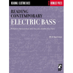 Reading contemporary Electric Bass - Richard E. Appleman