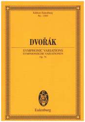 SYMPHONIC VARIATIONS : FOR FULL OR- - Antonin Dvorak