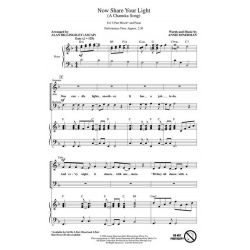 Now Share Your Light (A Chanuka Song) -Annie Dinerman / Arr.Alan Billingsley