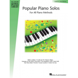 Popular Piano Solos Level 4 -Mona Rejino