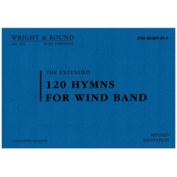 120 Hymns for Wind Band (DIN A 5 Edition) - 14  2nd & 3rd Horn in F