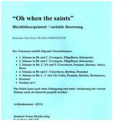 Oh when the Saints - Karl-Heinz Frank-Lindenfelser
