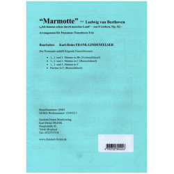 Marmotte -Ludwig van Beethoven / Arr.Karl-Heinz Frank-Lindenfelser