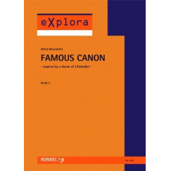 Famous Canon - inspired by a theme of J. Pachelbel -Johann Pachelbel / Arr.Alfred Bösendorfer