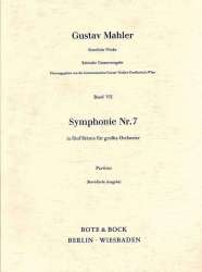 Sinfonie G-Dur Nr.7 : für großes - Gustav Mahler