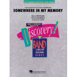 Somewhere in My Memory - John Williams / Arr. Paul Lavender
