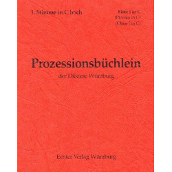 Prozessionsbüchlein der Diözese Würzburg