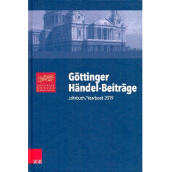 Göttinger Händel-Beiträge Band 20 (Jahrbuch 2019)