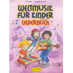 Weltmusik für Kinder Liederbuch - Pit Budde