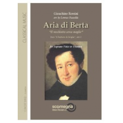 ARIA DI BERTA - Il vecchiotto cerca moglie -Gioacchino Rossini / Arr.Lorenzo Pusceddu