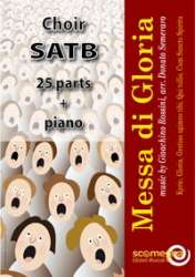 MESSA DI GLORIA (SATB choir set) - Gioacchino Rossini / Arr. Donato Semeraro