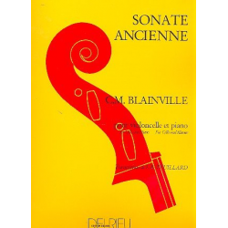 Sonate ancienne pour violoncelle - C.M. Blainville