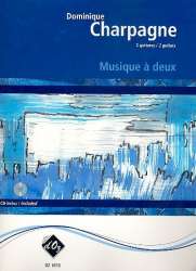 Musique à deux (+CD) pour 2 guitares - Dominique Charpagne