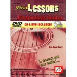 First Lessons (+CD+DVD): for flatpicking - Joe Carr
