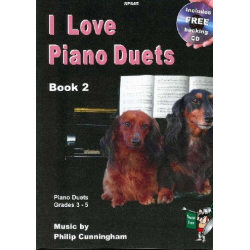 I love piano duets vol.2 (+CD) - Philip Cunningham