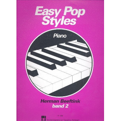 Easy Pop Styles vol.2 for piano - Herman Beeftink