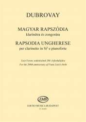 Ungarische Rhapsodie für Klarinette - László Dubrovay