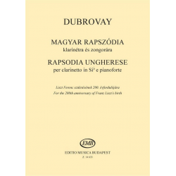 Ungarische Rhapsodie für Klarinette - László Dubrovay