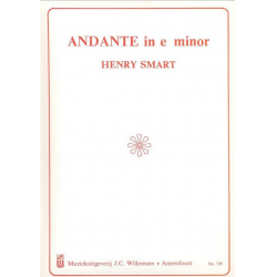 ANDANTE E-MOLL -Henry T. Smart