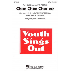 Chim Chim Cher-ee : for 2-part chorus - Richard M. Sherman