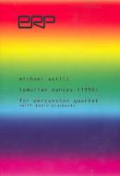 Lemurian Dances (+CD) for percussion quartet - Michael Askill