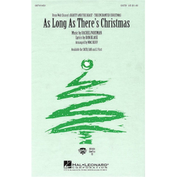 As Long As There's Christmas - Rachel Portman / Arr. Mac Huff