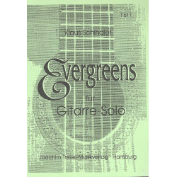 Evergreens für Gitarre solo