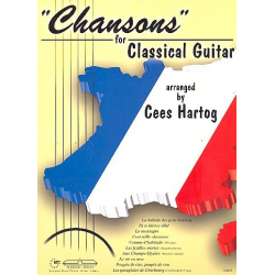 Chansons for classical guitar