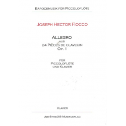 Allegro aus 24 Pièces de Clavecin op.1 -Joseph-Hector Fiocco