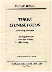 3 Chinese Poems op.35 - The Cuckoo - Miklos Rozsa