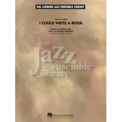 I Could Write A Book - Lorenz Hart / Arr. Mike Tomaro