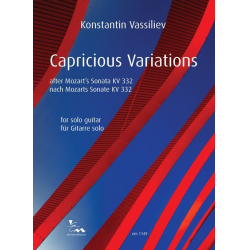 Capricious Variations after Mozart's Sonata KV332 - Konstantin Vassiliev