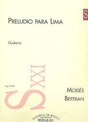 Preludio para Lima - Moisès Bertran