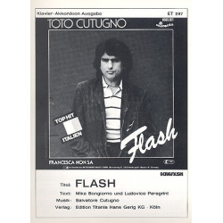 Flash: für Klavier/Gesang/Gitarre - Toto Cutugno