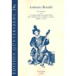2 Sonaten und Variationen über eine irische - Lorenzo Bocchi