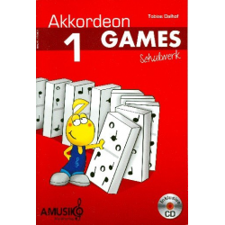 Akkordeon Games Band 1 (+CD) -Tobias Dalhof